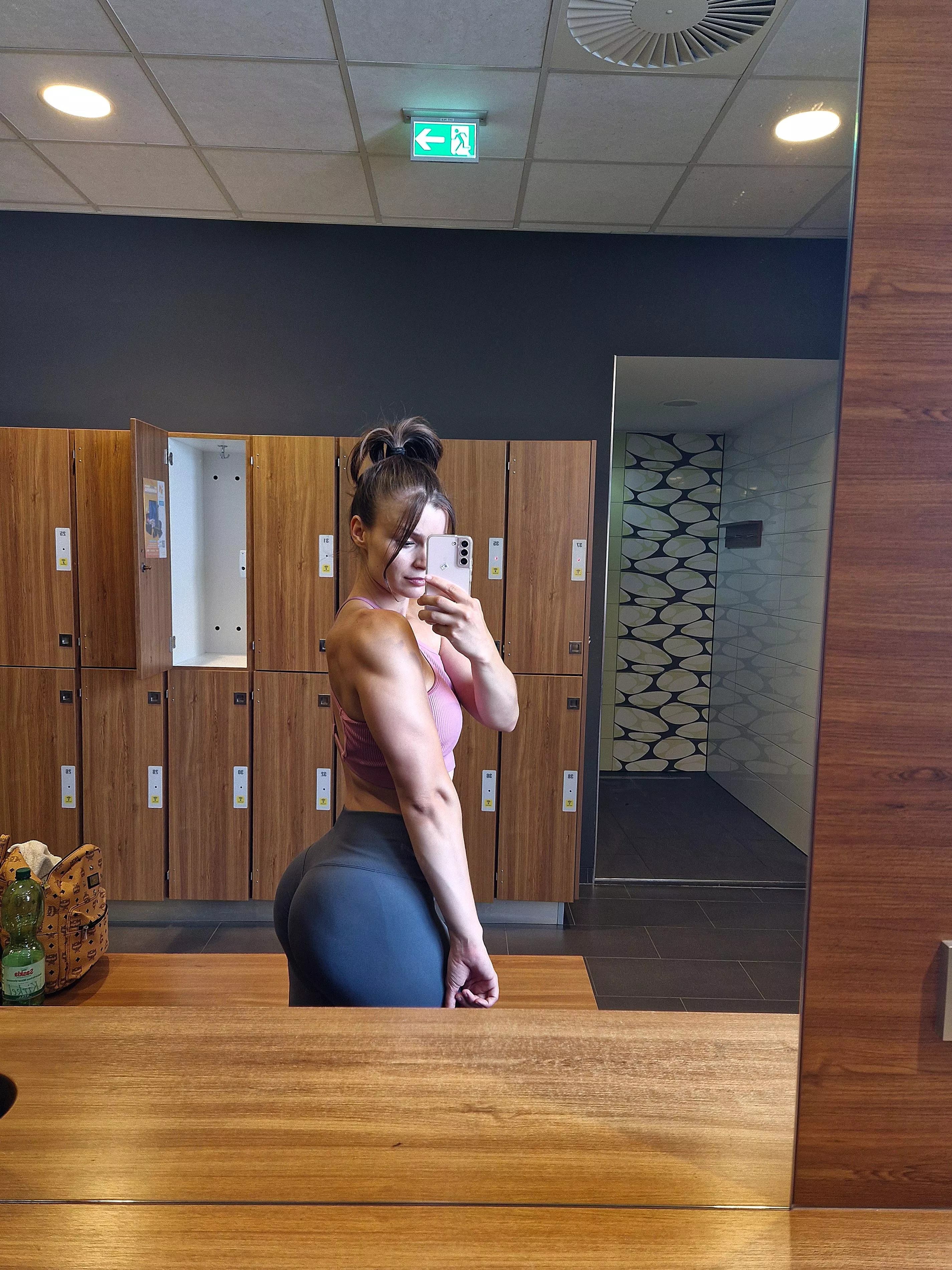 After workout picture im so happy (F)