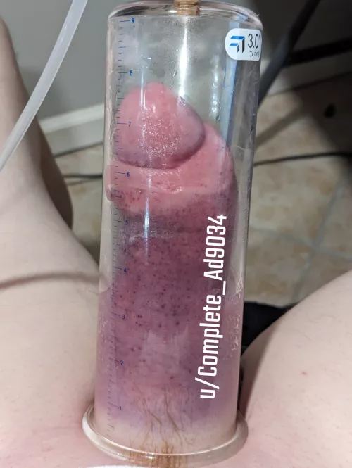 Almost 8 inches in the 3.0