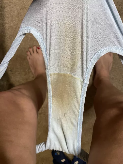 Back to work makes my panties extra dirty. 