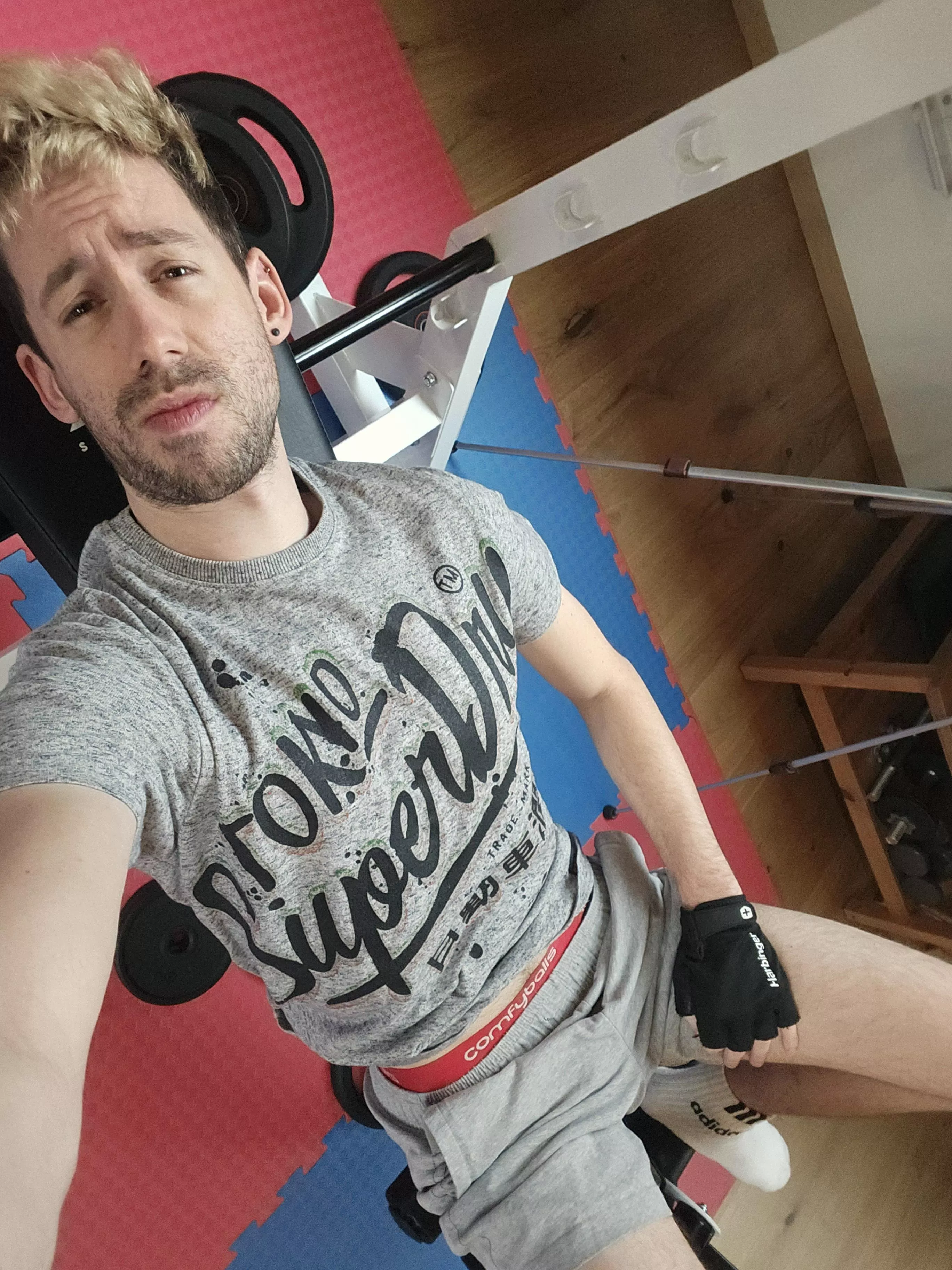 Get a home gym, itll be fun they said. 