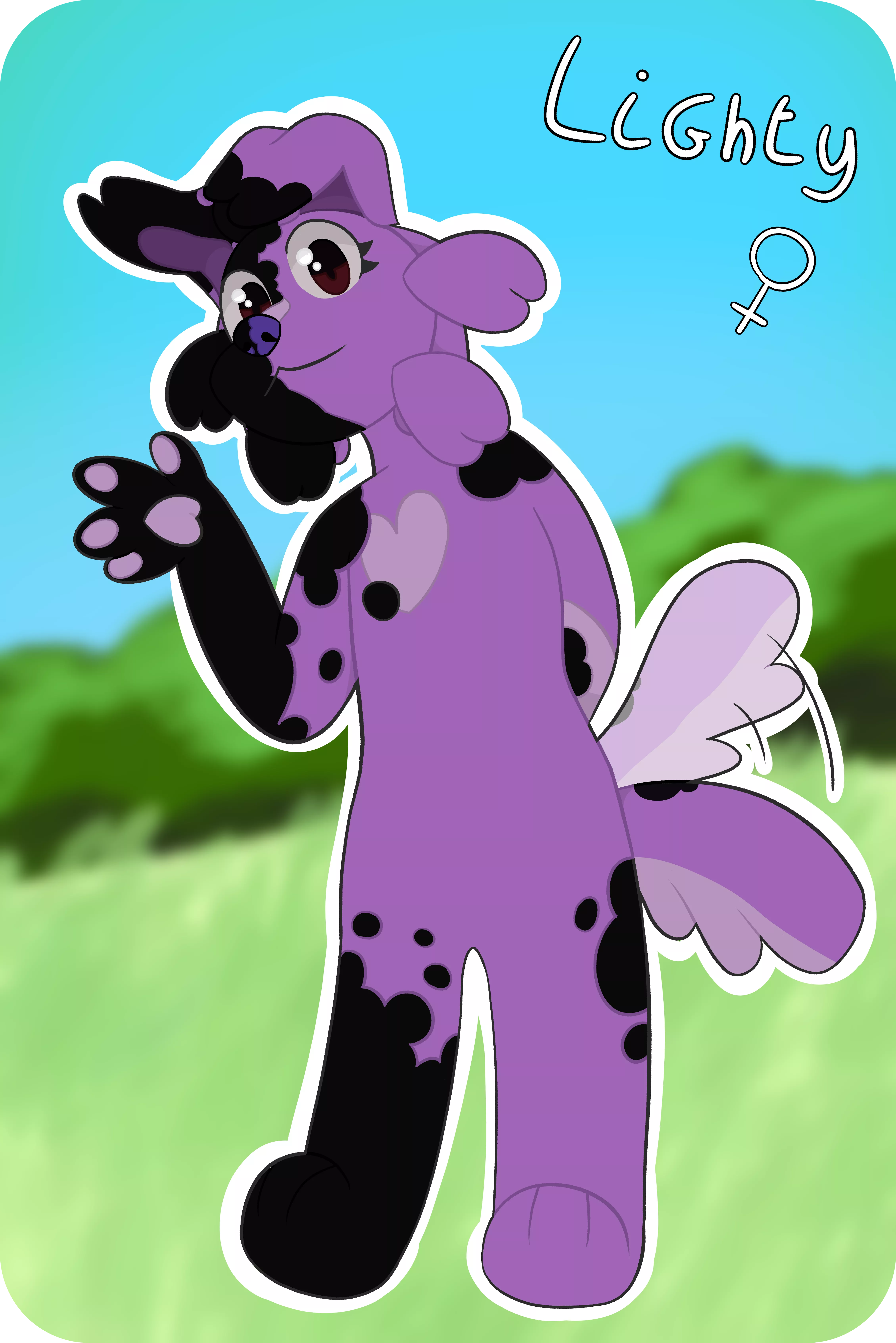 i put on paper a friend Vrchat Avatar