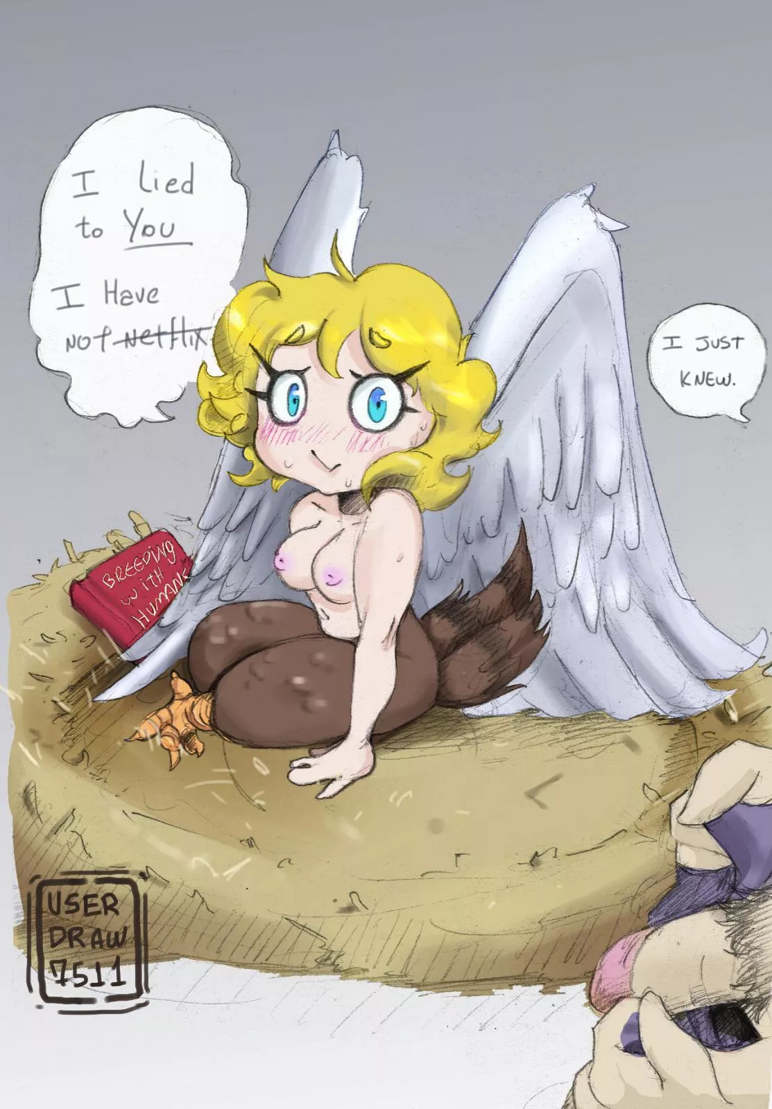 Inviting a friend to.. (OC) (userdraw7511)