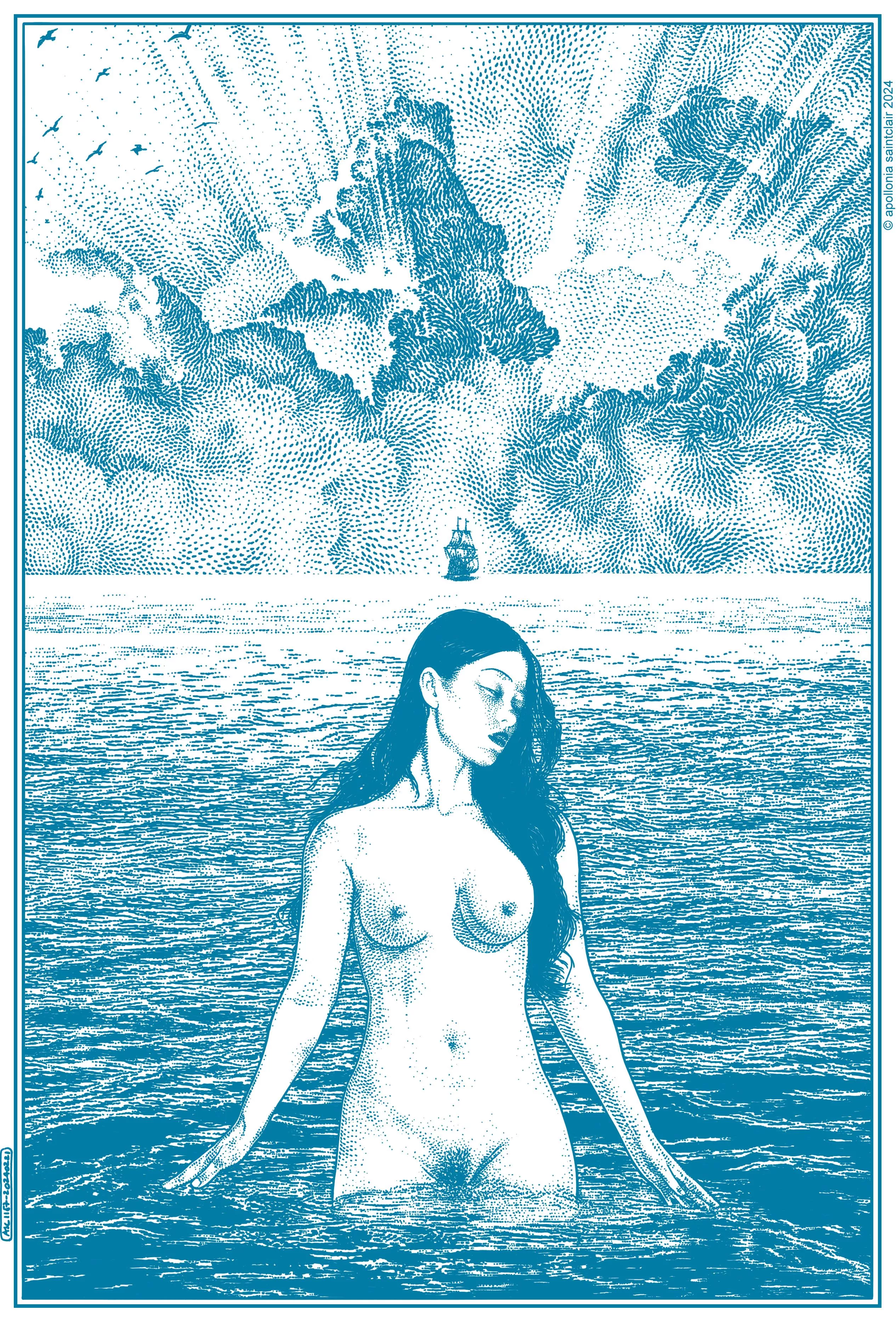 La Fleur de Mai (Death is where I am not) by Apollonia Saintclair
