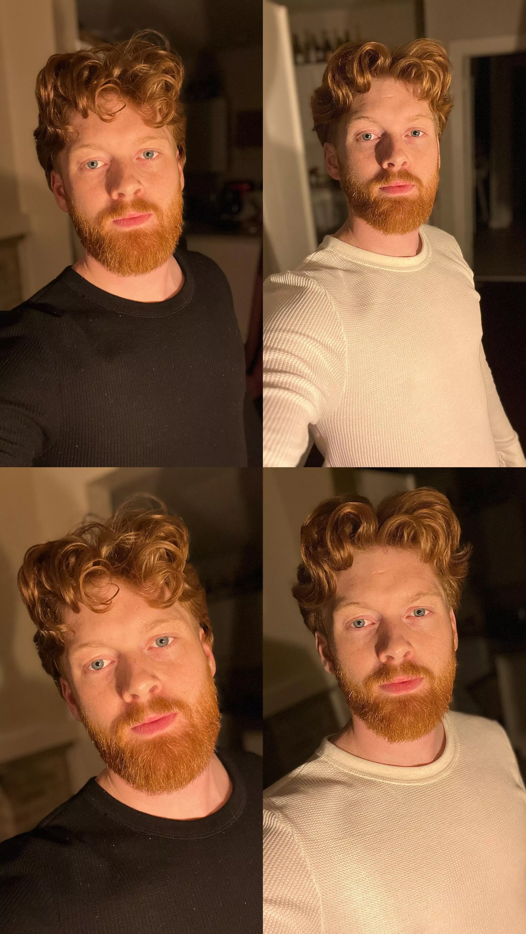 White or black? What colors do gingers look best in? 