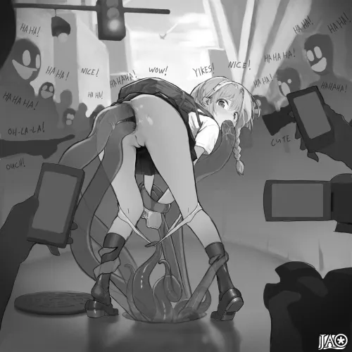 A harmless prank by the slime living in the sewers. But you can't live with the shame