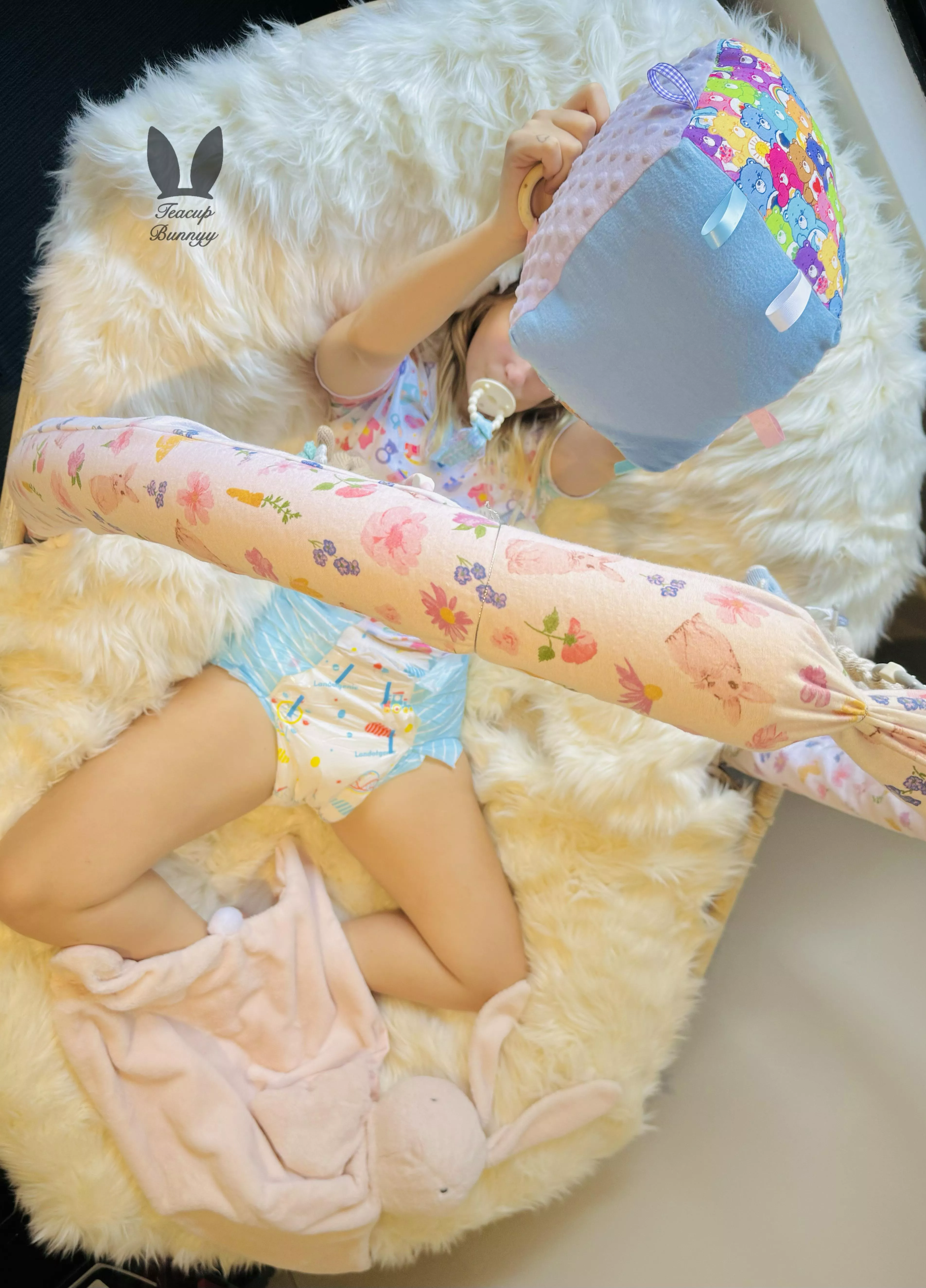 Dada’s soft little baby 🍼