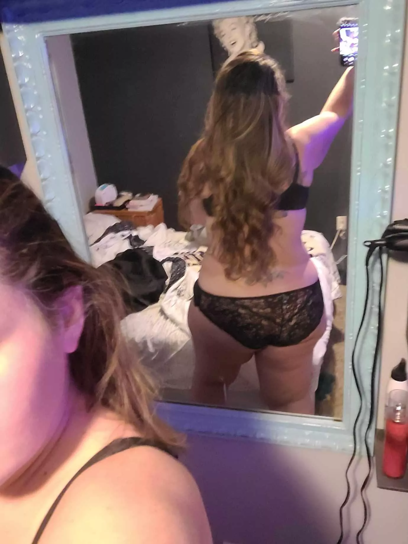 Do you like my lace?