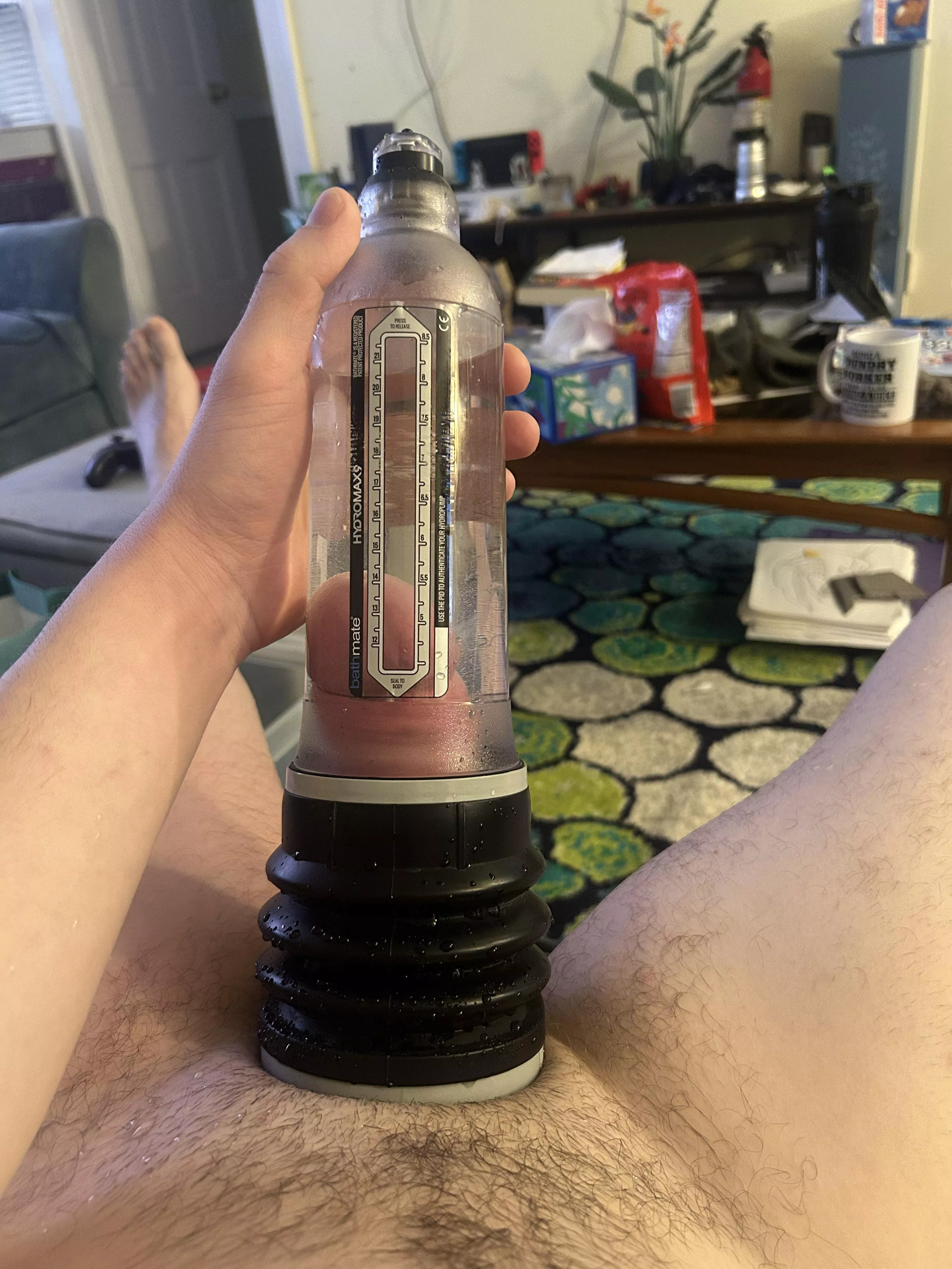 Like a hot tub for my junk