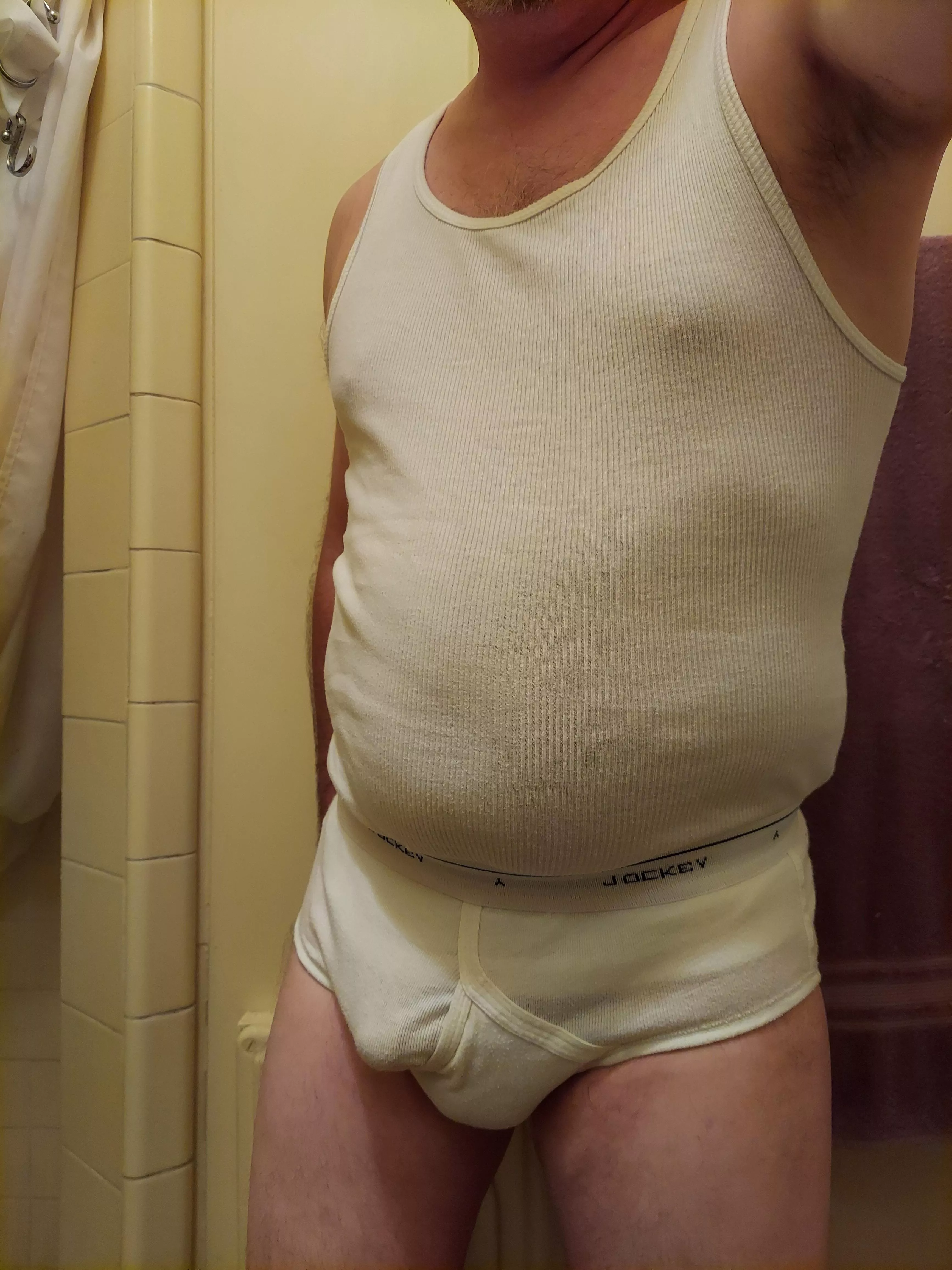 Rough day, at least I'm in my favorite undies