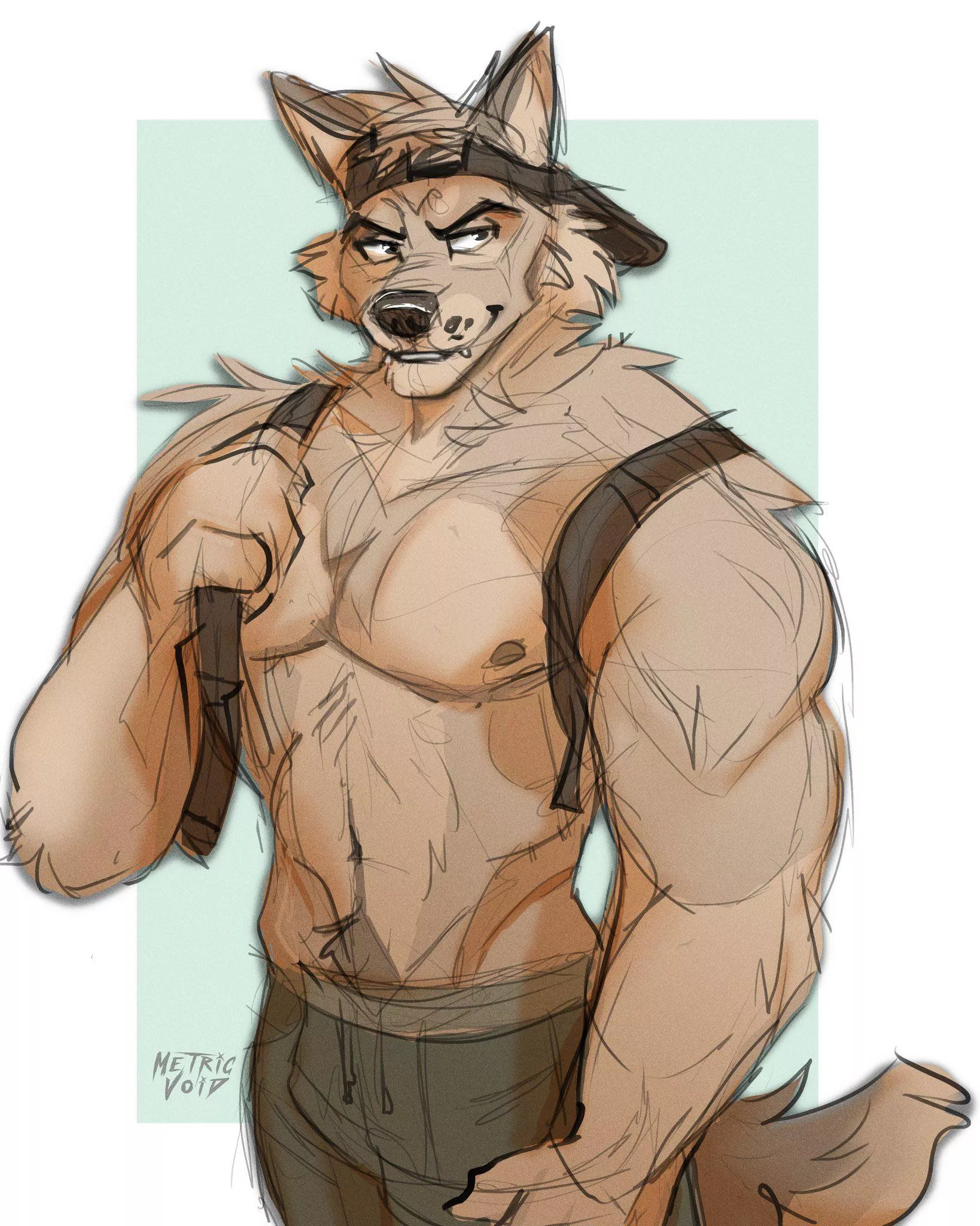 Werewolf Gym Bro