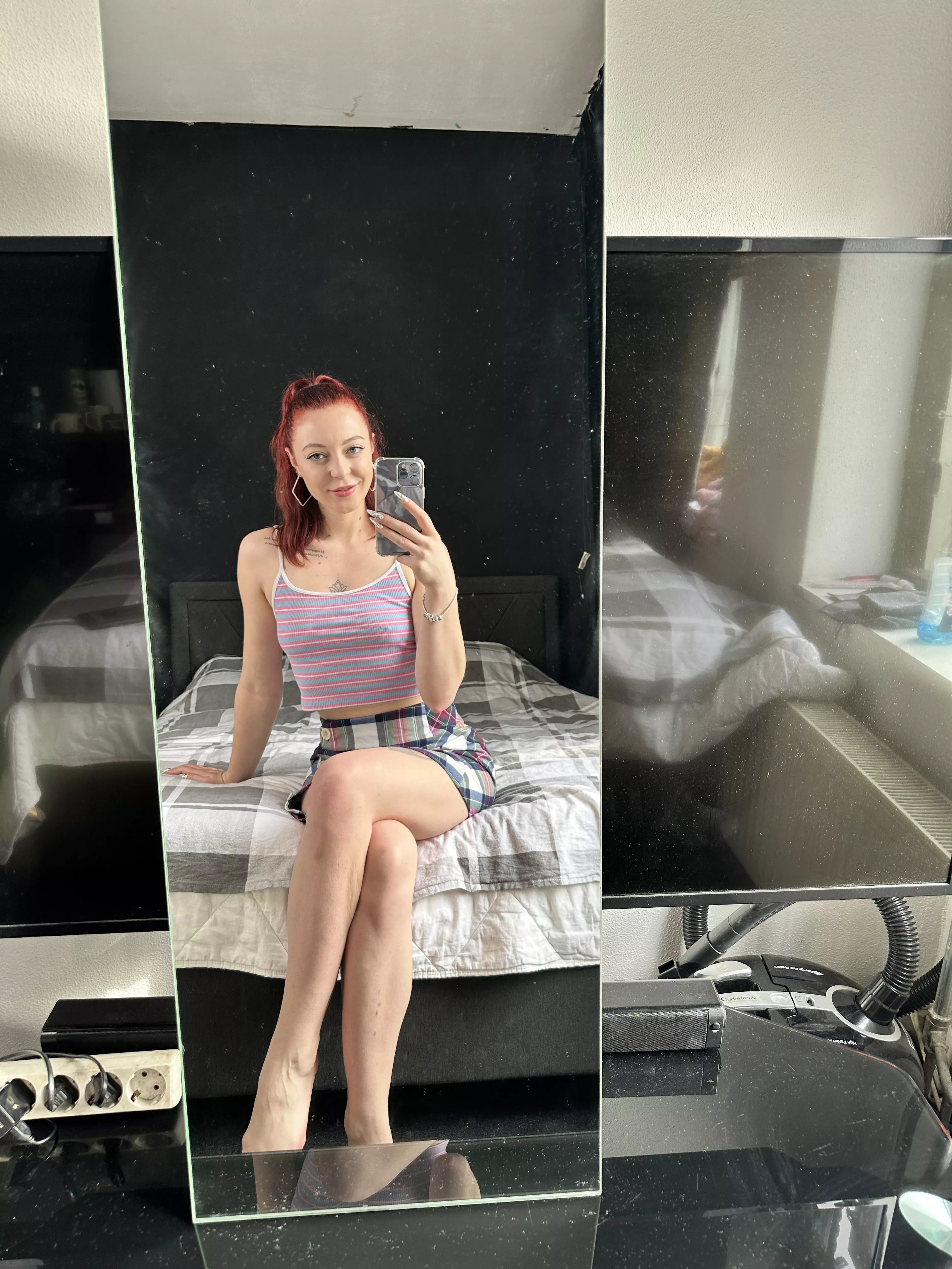 would you like to join me for a cuddle in bed? <3