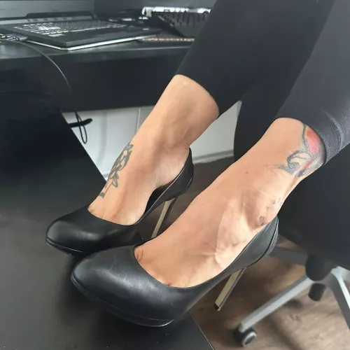 Boss heels!