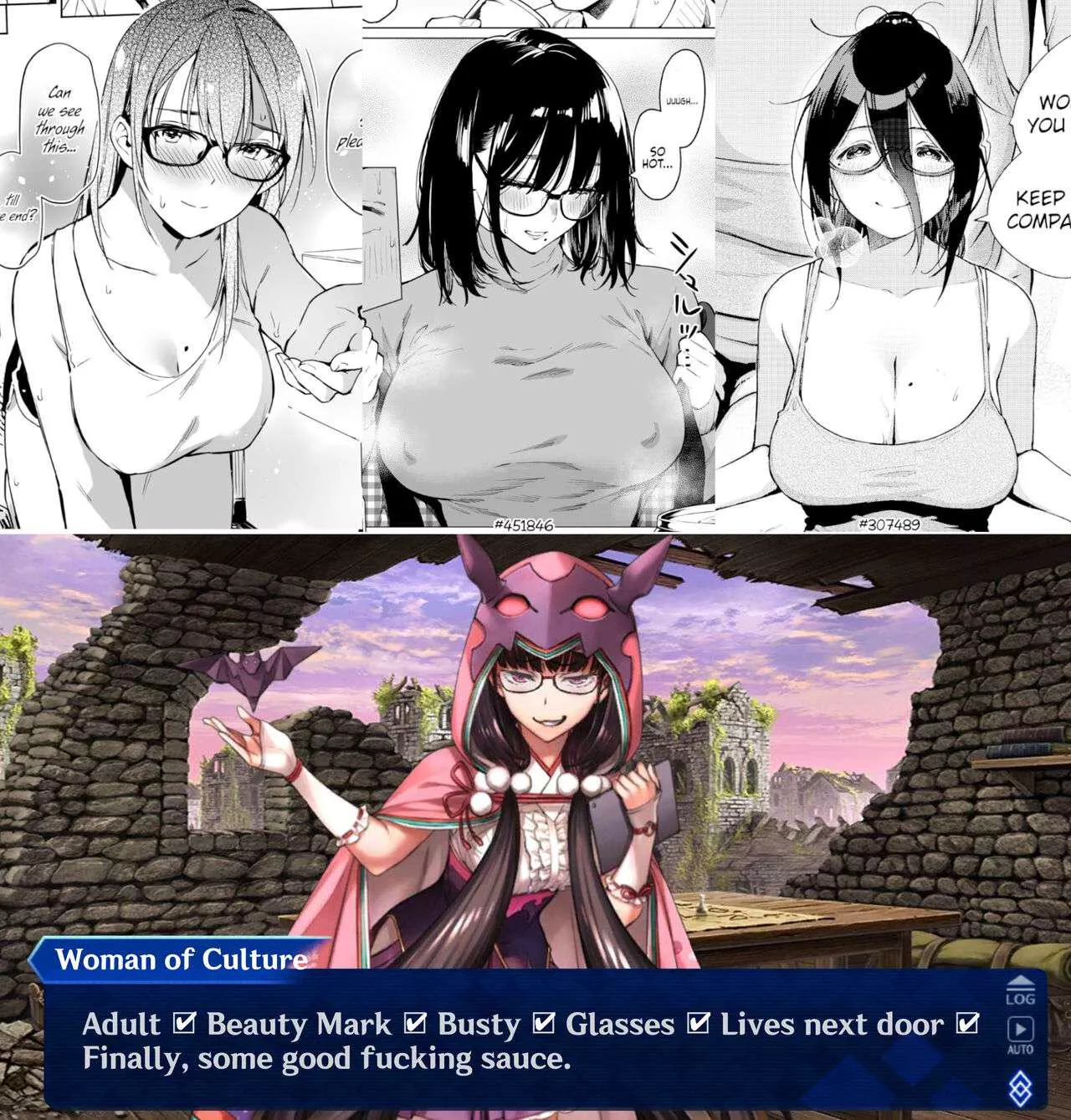 boys make passes at girls who wear glasses