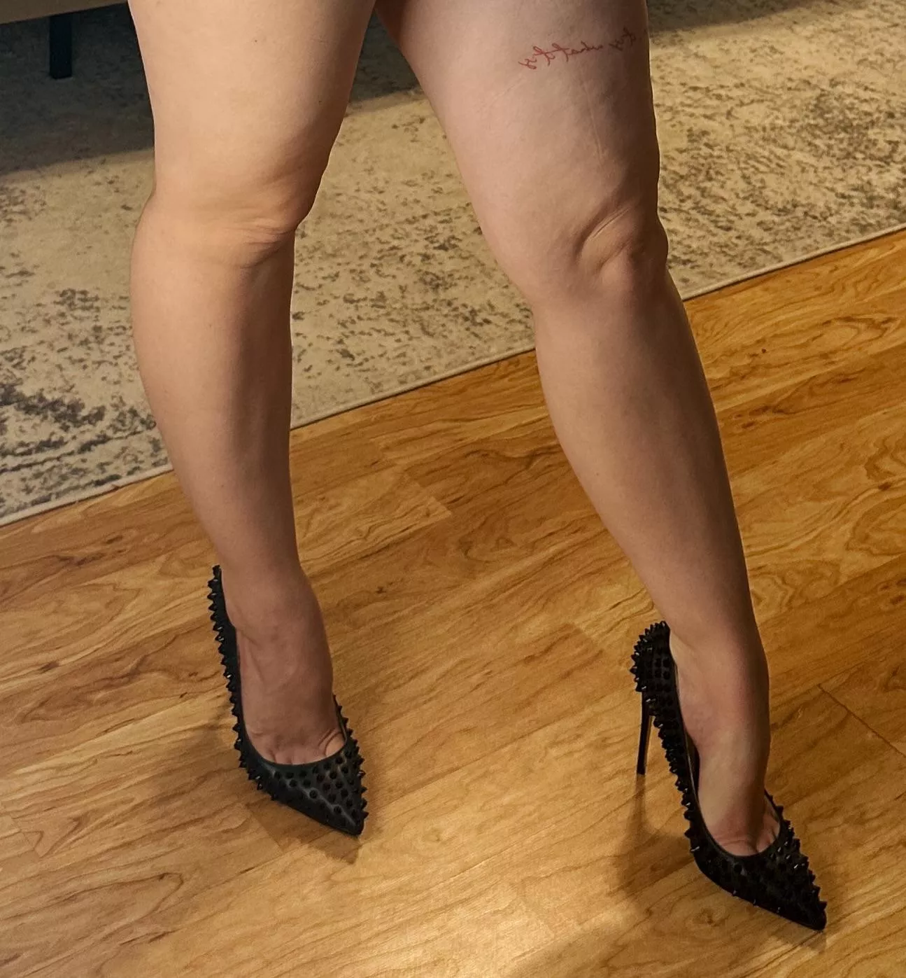 Don’t mess with me when I have these heels on 😈