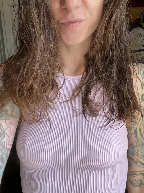 I got my haircut and they can’t help but be seen now. 40f. 
