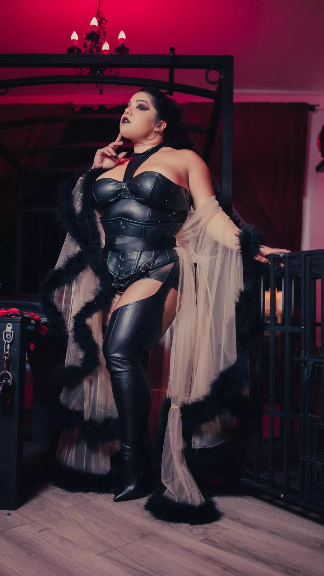 I'm a Goddess and you're my servant.