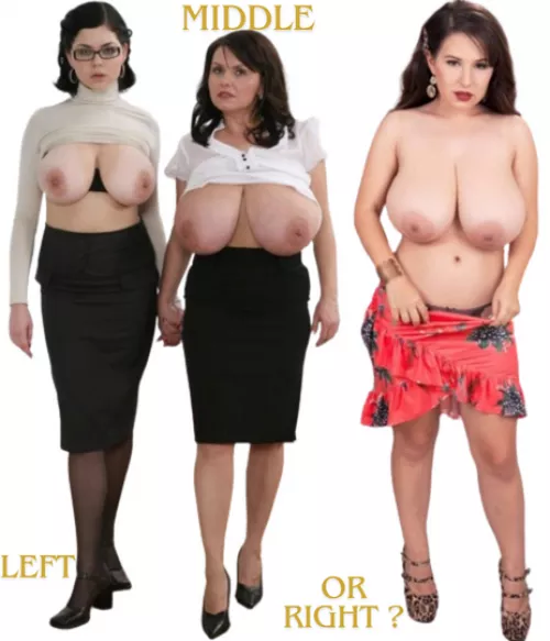 Left middle or right ?