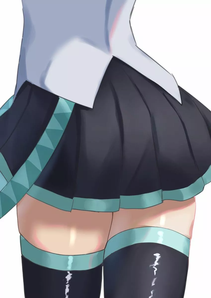 Miku's thighs
