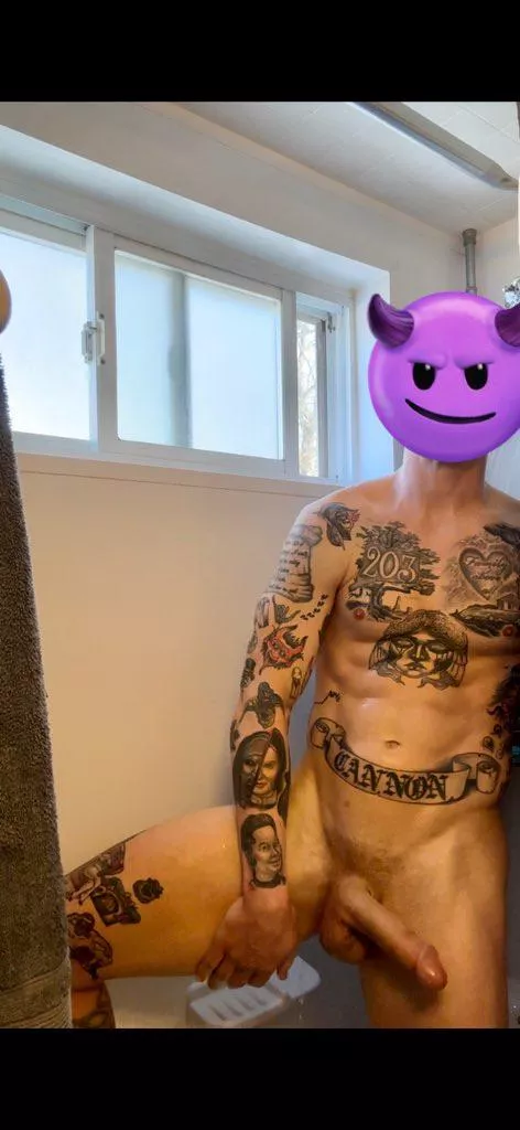 Nothing like that post lift shower 🚿 (m)