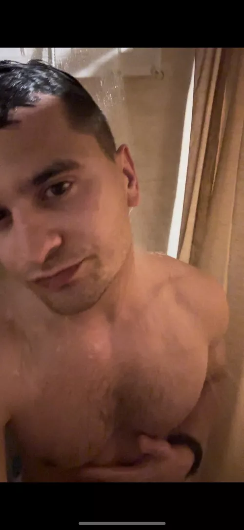 OMG THAT shower was delicious