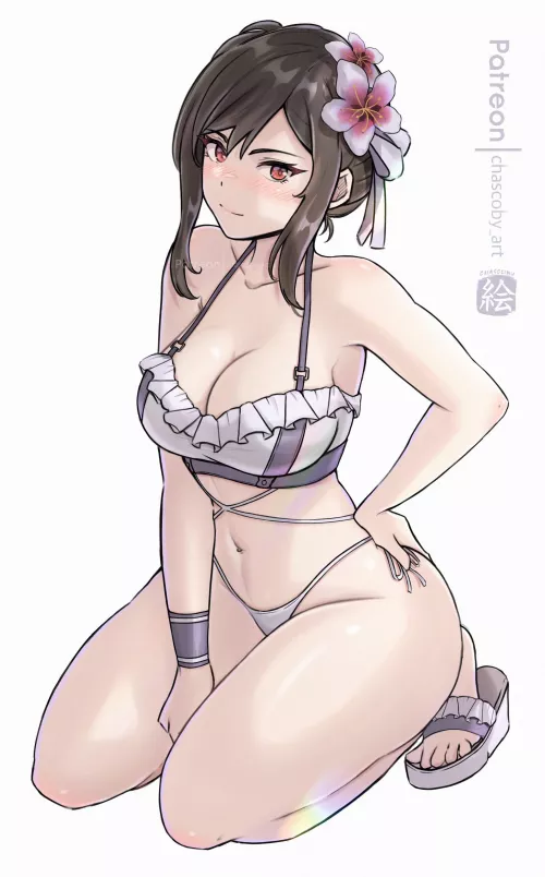 Tifa, bikini and swimsuit [Final Fantasy Vll] 