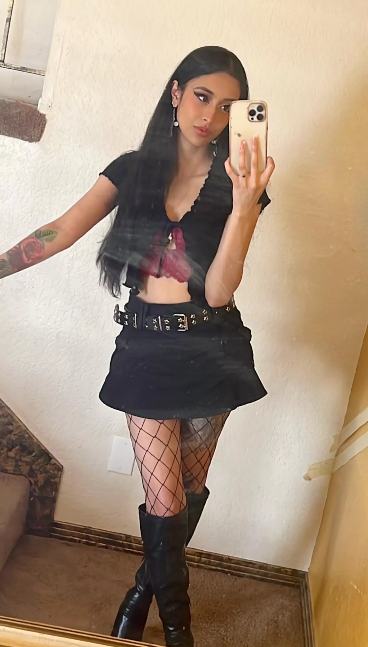 Worshipping my boots is as close as I’ll let you get, loser. Now kiss them.