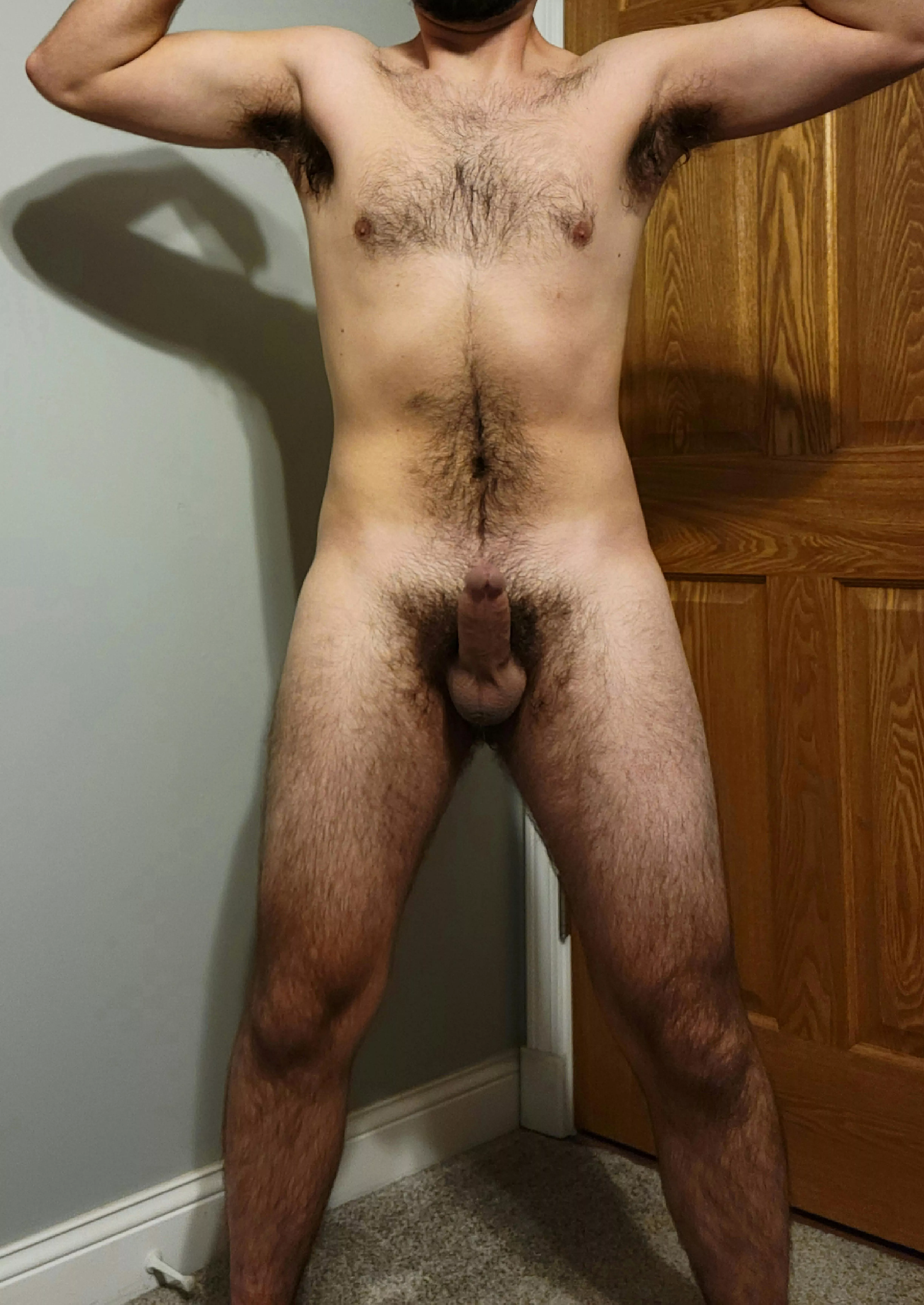 Anyone order a hairy guy with a thick cock?