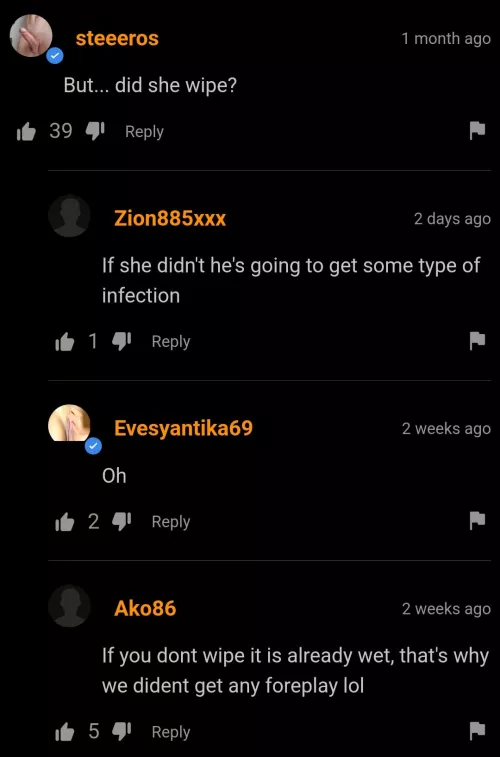 Asking the important questions! 