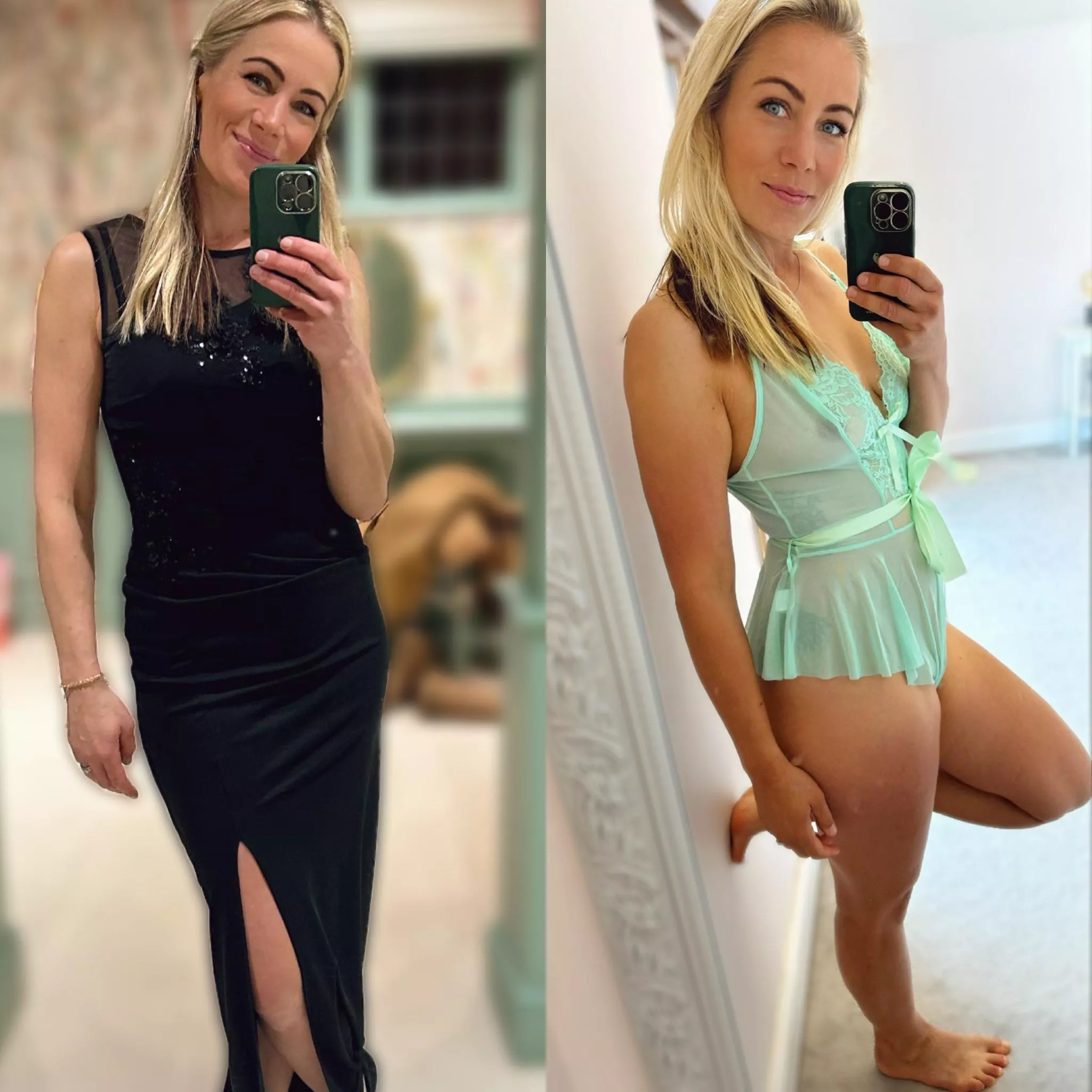 Before & after the night!