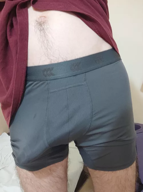 I'm laughing when people ask me why I don't buy briefs