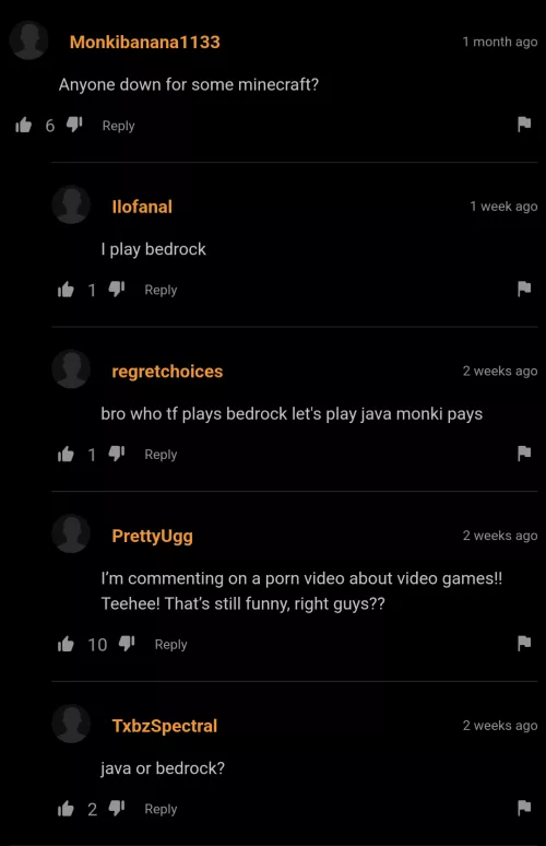 Imagine playing bedrock