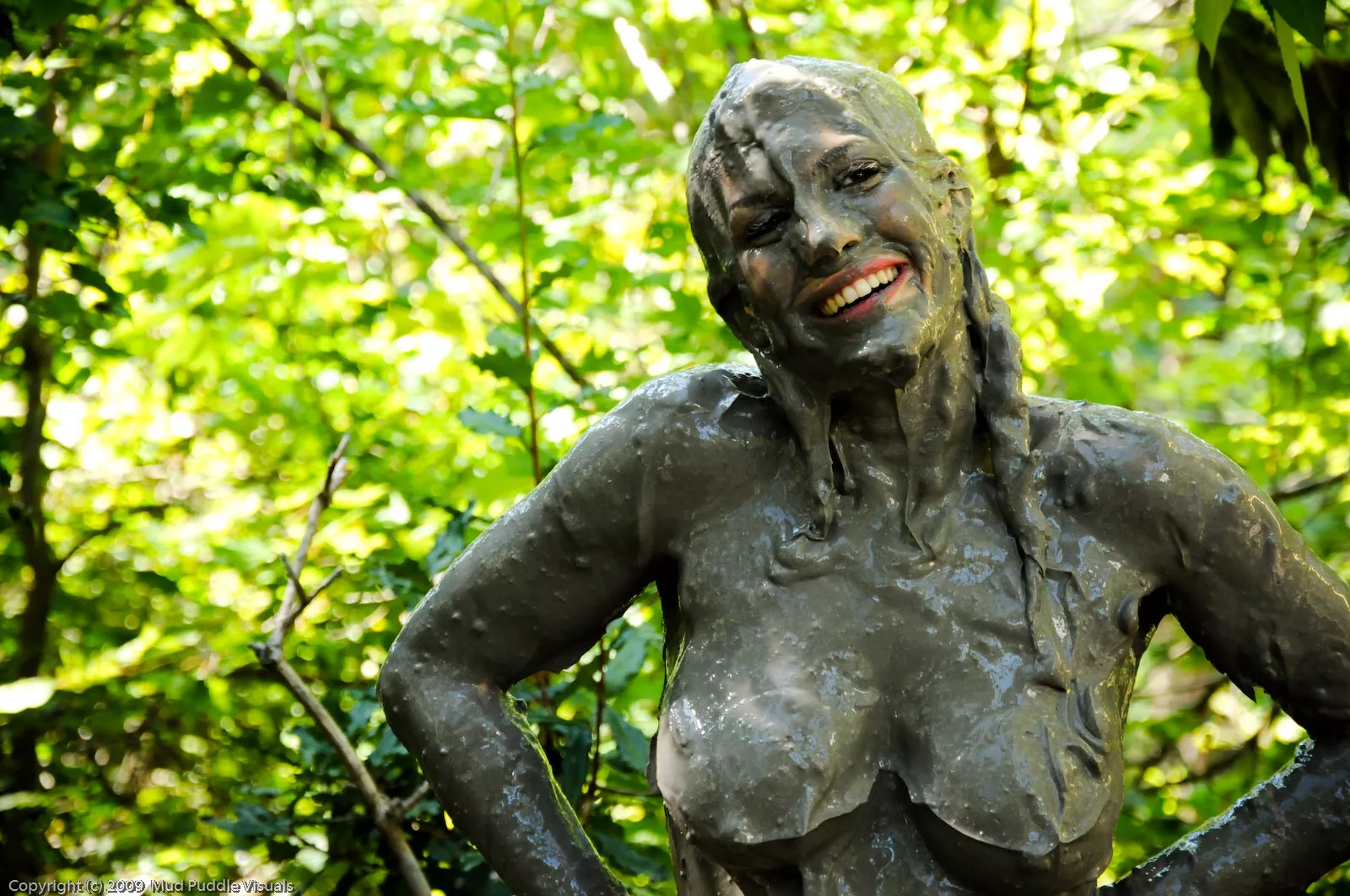 Kymberly Jane in the forest