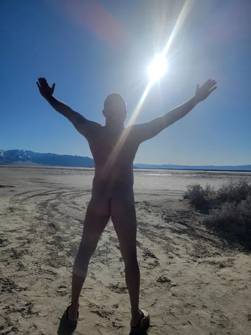 Loving the warm sun, common spring. 