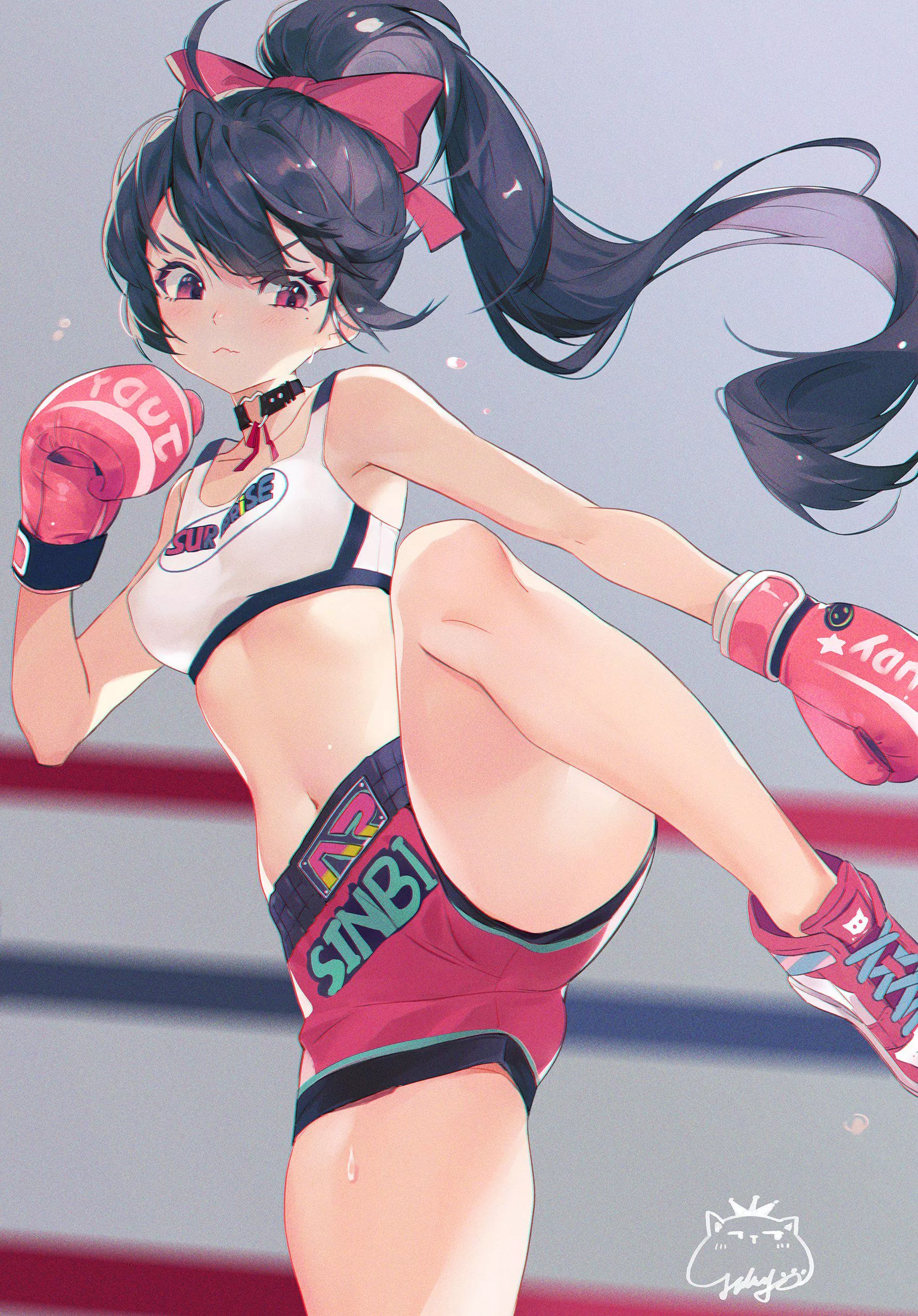 Muay Thai Boxer [Artist's Original]
