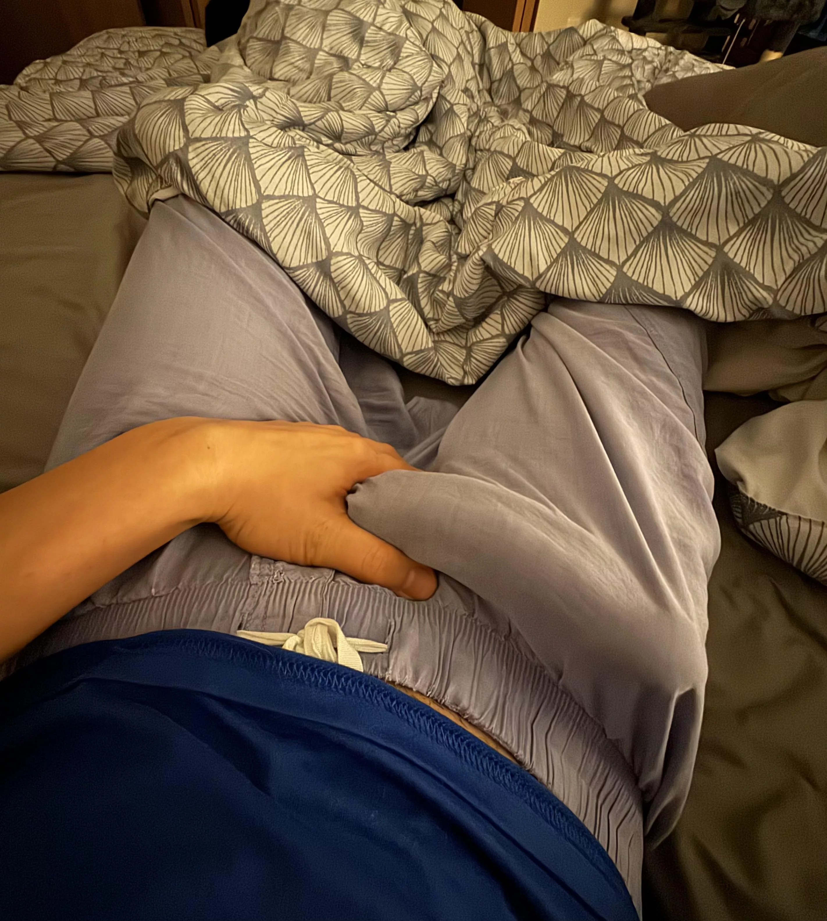 My scrubs can’t hide shit