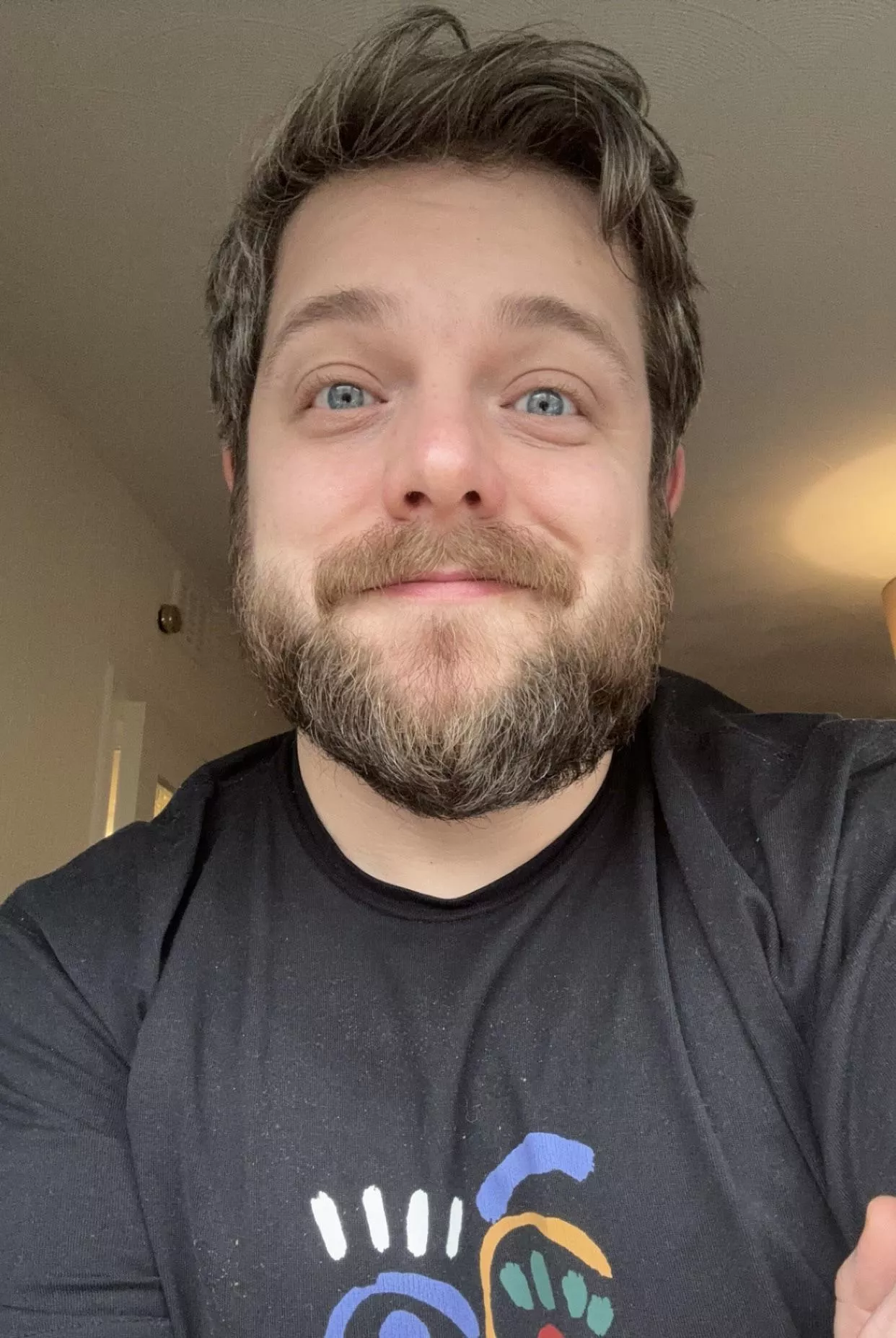 Need a hair cut. Or to move into a cave. 