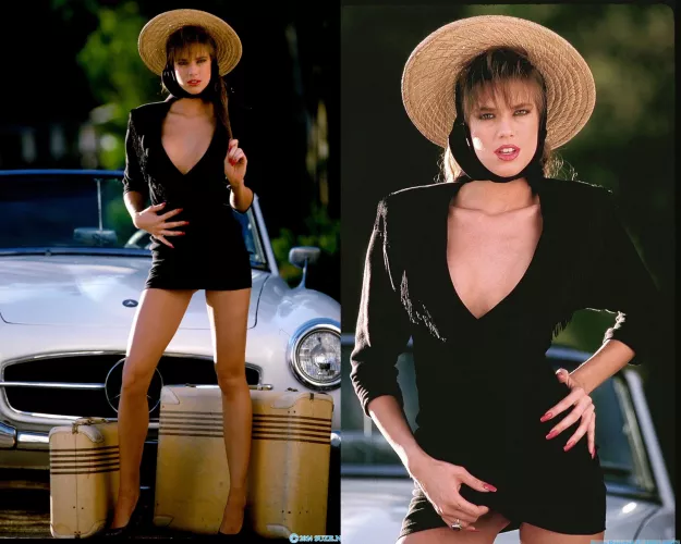 October 92 Penthouse Pet Kelly Jackson. She later became porn legend Racquel Darrian