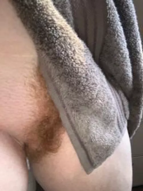 Wife drying herself 44