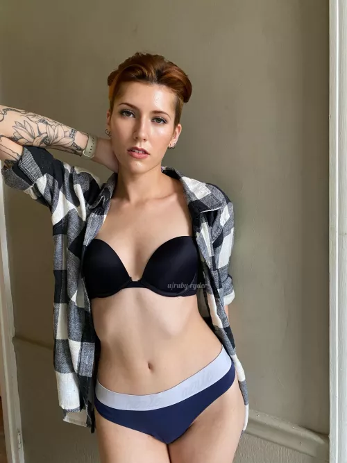 Always the most cozy in my flannel shirt