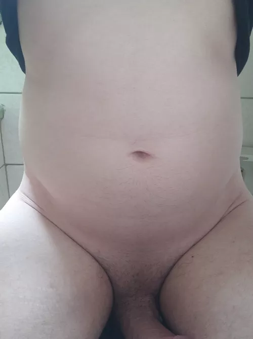 Completely emptied my 3 LTS bag makes me so full. Love the pressure and my big belly