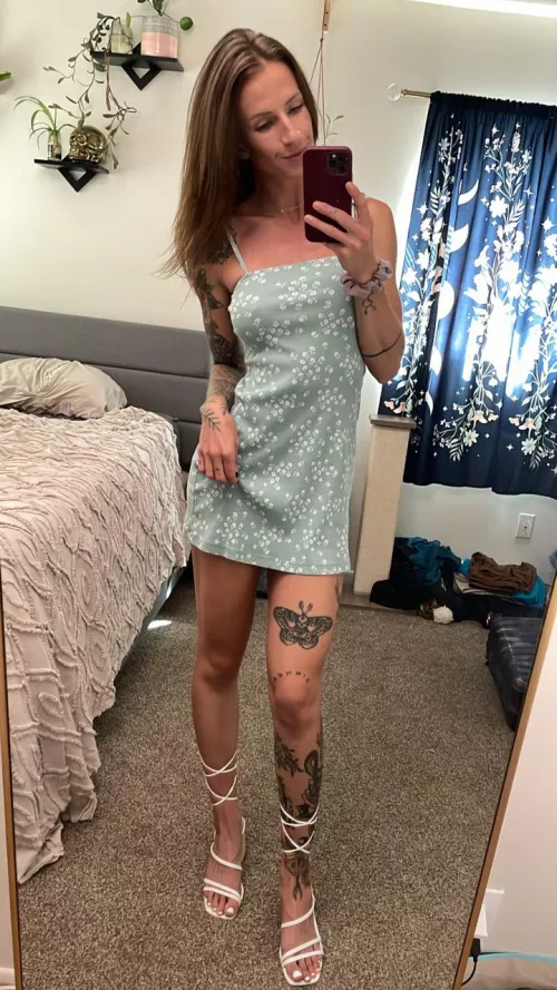 (f) ready for a night out on the town with you