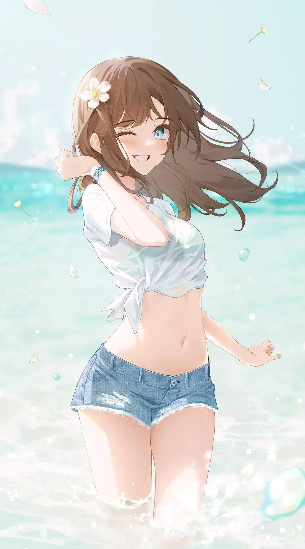 Girl in the Water [Artist's Original]
