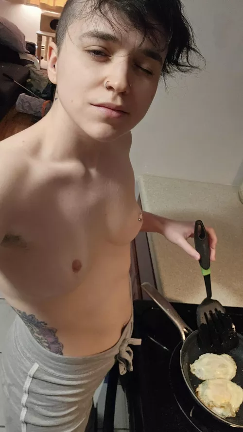 Good morning, may I make you breakfast?