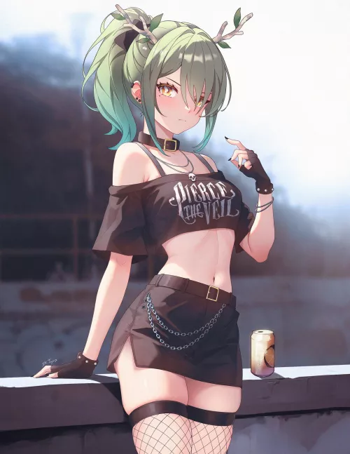 Goth Girl Fauna [Hololive]