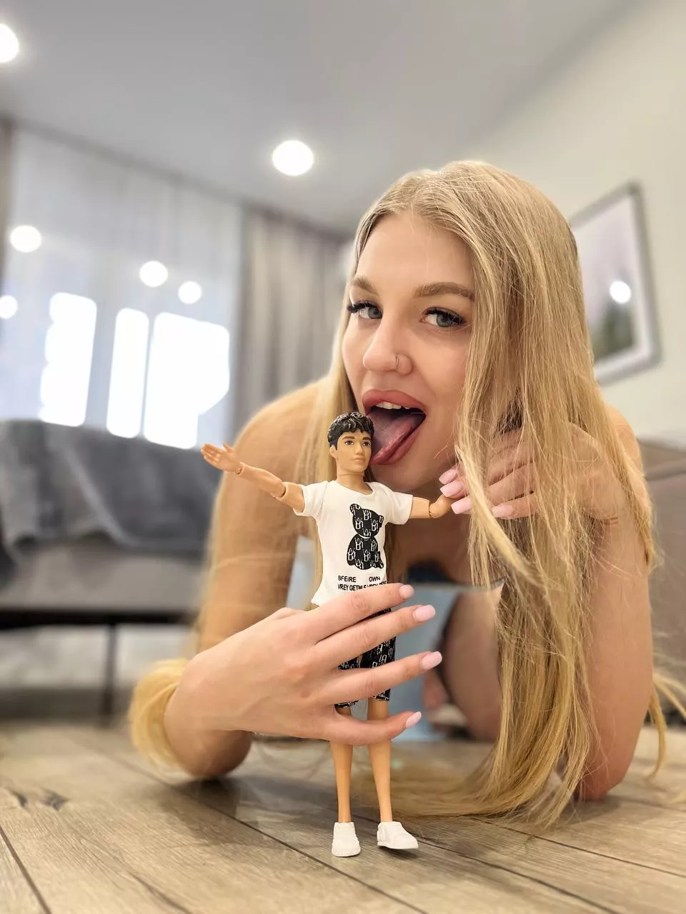 i will cover you with my saliva