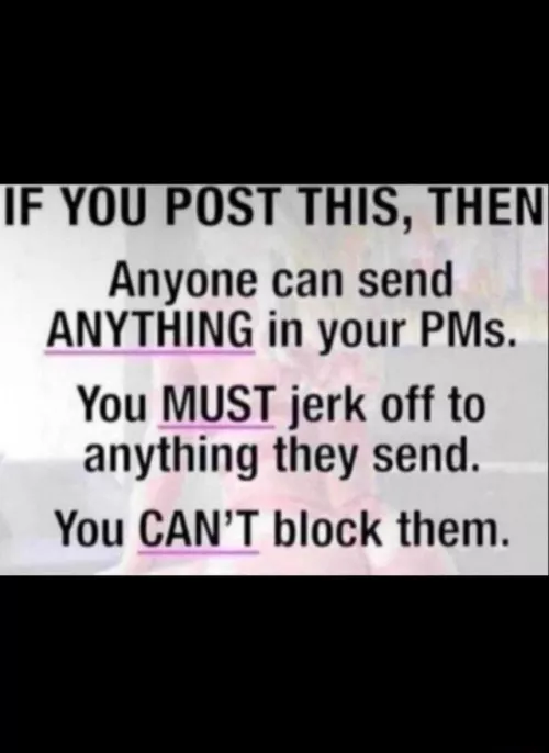 I’m down for anything