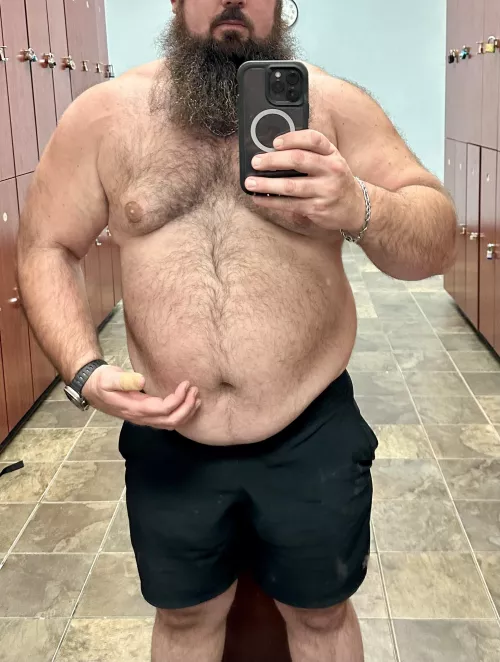 Post upper body day pump. Finally starting to see some progress