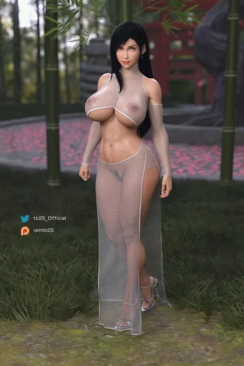Tifa See-Through Dress (TB25) 
