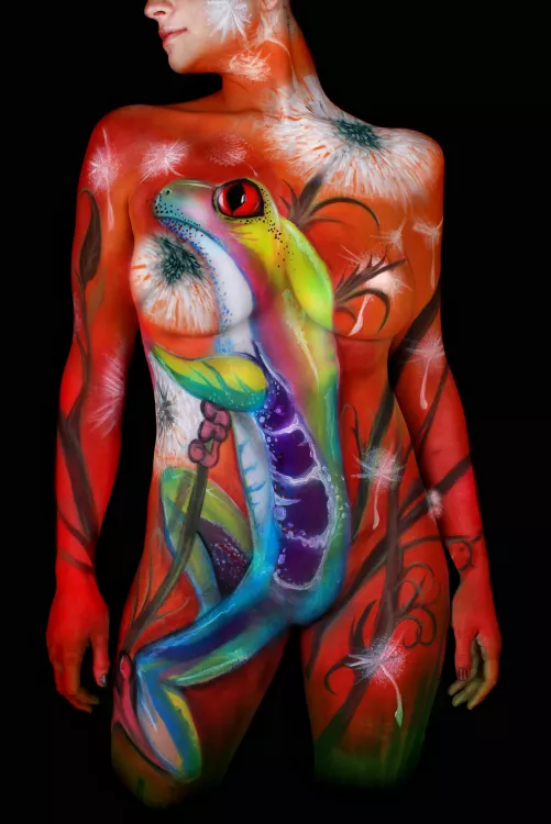 Tree Frog - by FleshandColor