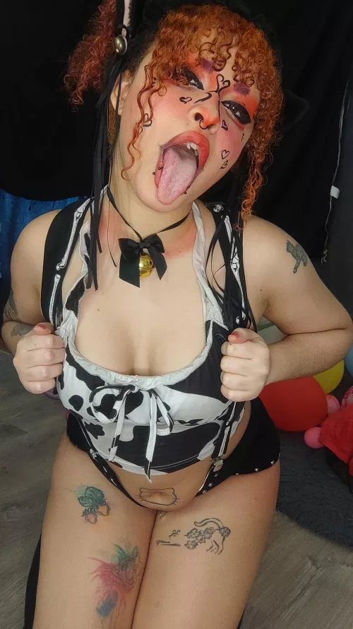 Very ready to be milked OC